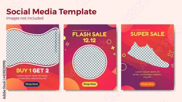 Obraz Social Media Template