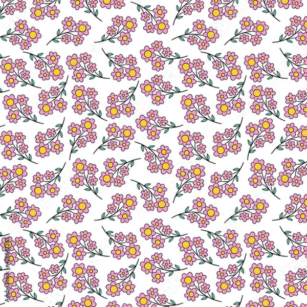 Obraz Apparel pattern, background, wallpaper. You can use it almost everywhere