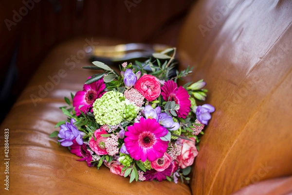 Obraz Brautstrauß Hochzeit Blumen