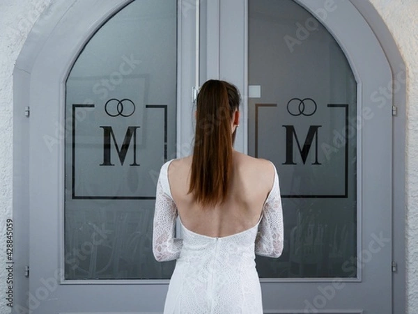 Obraz Hochzeit Braut Kleid