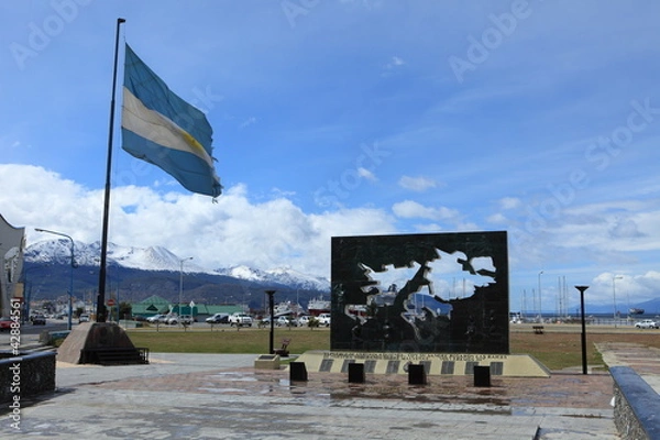 Obraz Pomnik Ushuaia
