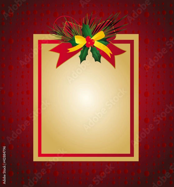 Obraz Christmas card