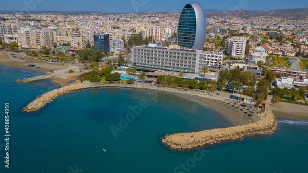 Obraz Limassol / Cyprus from the sky 