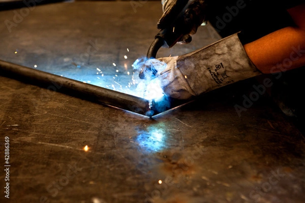 Fototapeta Schweißer