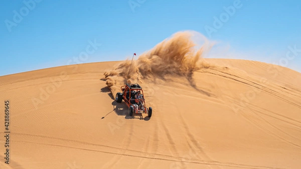 Obraz Dune Buggy In the Desert
