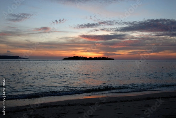 Obraz A beautiful sunset on the sea