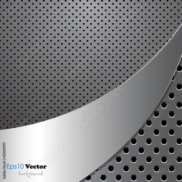 Fototapeta Abstract metal background