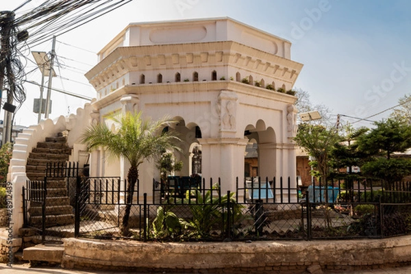 Fototapeta Golo Ghar is located at Sitalpati, Tansen, Palpa, Nepal and is one of the top travel destinations of Nepal