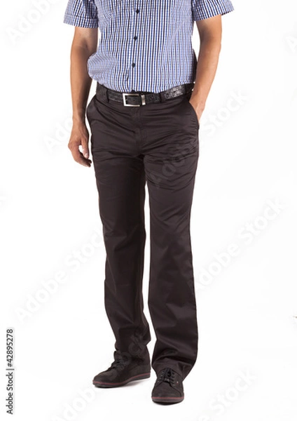 Obraz man in trousers
