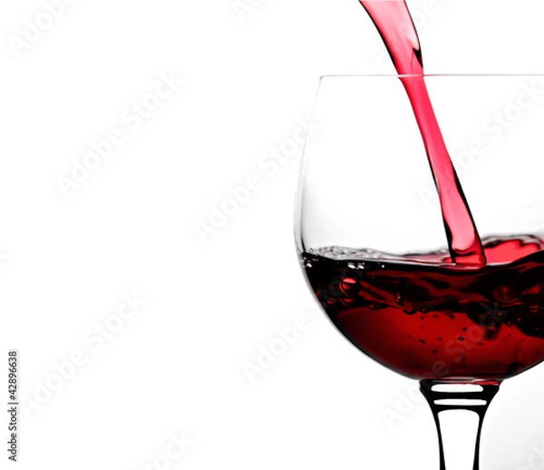Fototapeta Wein einschenken