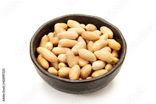 Fototapeta 皮をむいたピーナッツ