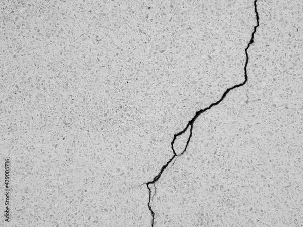 Fototapeta crack white marble floor texture