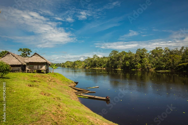 Fototapeta Landscapes of the Peruvian Amazon Rainforest