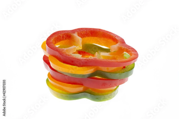 Fototapeta slice of pepper