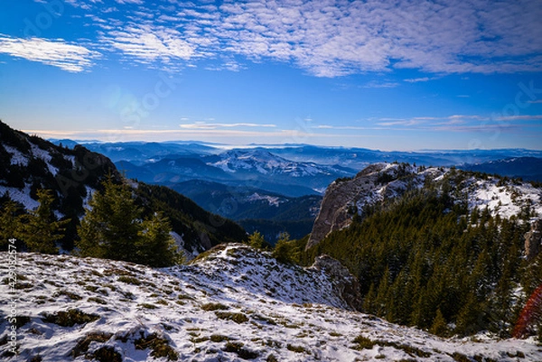 Obraz snow covered mountains