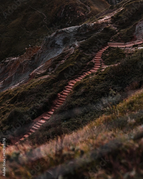Obraz Coastal staircase
