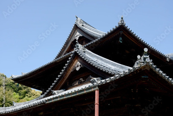 Fototapeta 粉河寺　本堂　和歌山県紀の川市