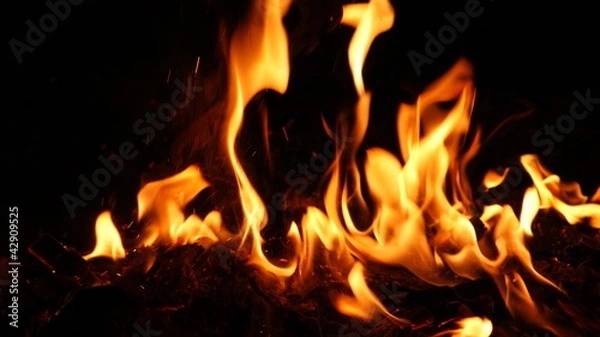 Fototapeta Magiczny ogien