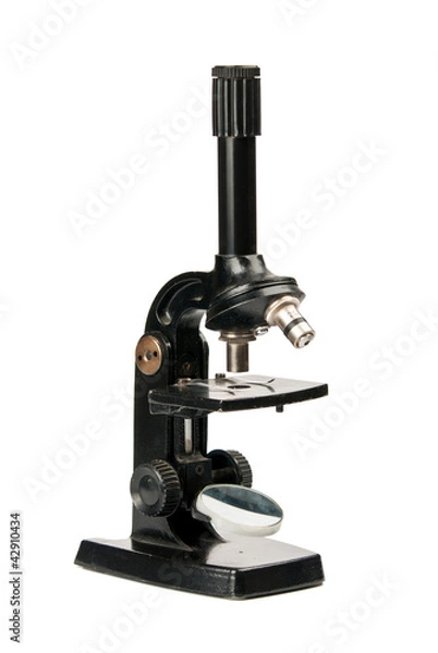 Fototapeta microscope isometric view