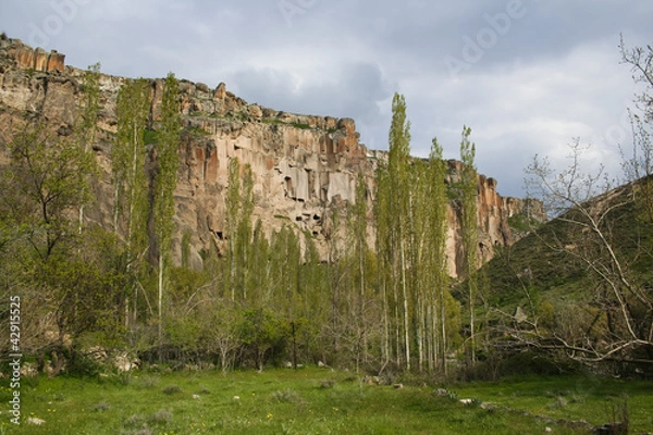 Fototapeta Beautiful Ihlara valley in Cappadocia, Turkey