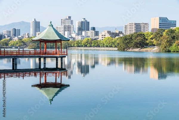 Obraz 大濠公園浮見堂