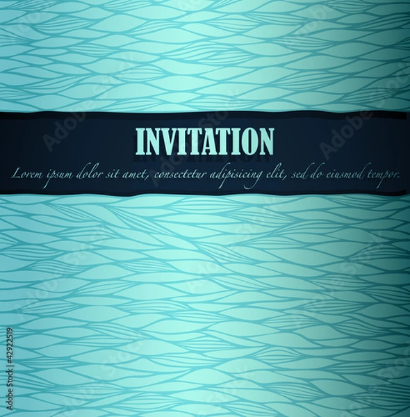 Fototapeta Summer Invitation
