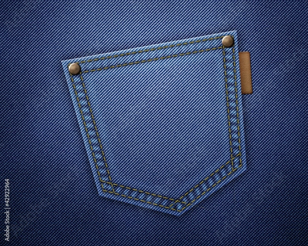 Obraz Tekstura dżinsów