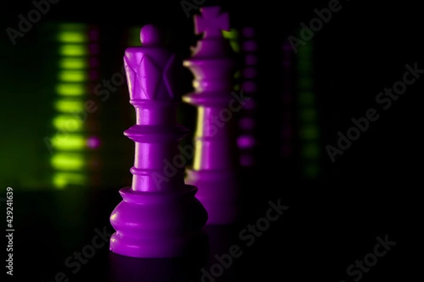 Fototapeta chess monarch