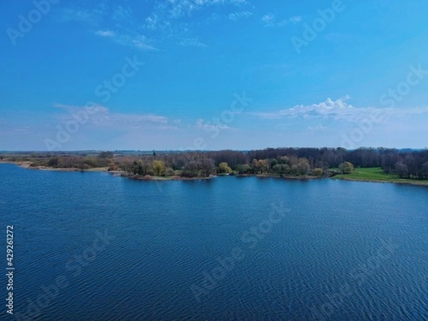 Obraz lake and blue sky