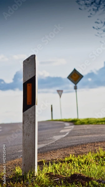 Obraz sign on the road 