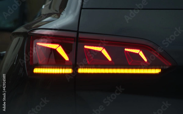 Obraz car light show