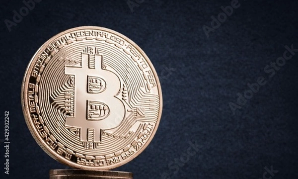 Fototapeta Bitcoin.
