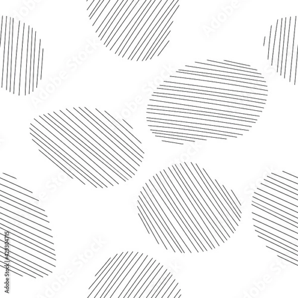Fototapeta seamless vector abstract pattern. can be used for printing on fabric, printing on postcard, web