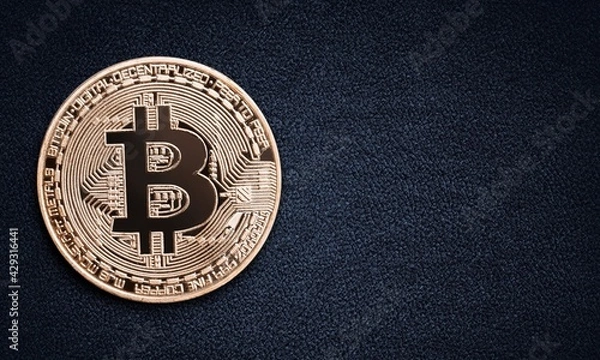 Fototapeta Bitcoin.