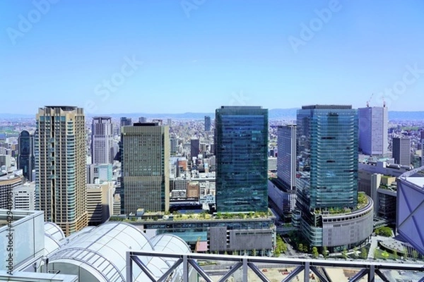 Obraz 大阪市内の眺め