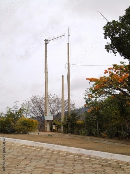 Fototapeta electric power station