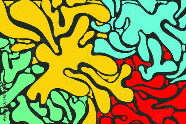 Obraz abstract background vector illustration