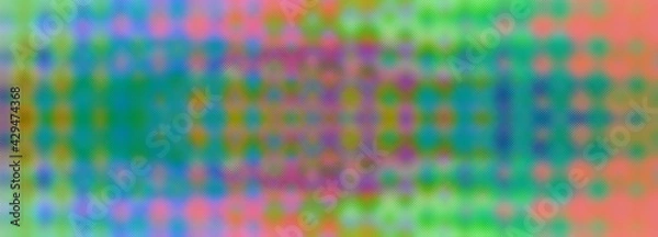 Fototapeta An abstract psychedelic banner background image.