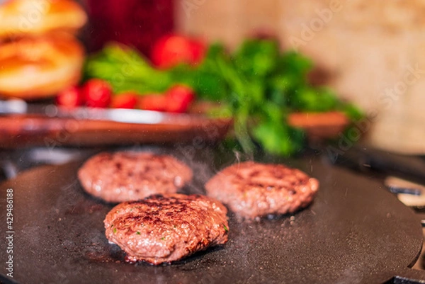 Fototapeta Beef Burger