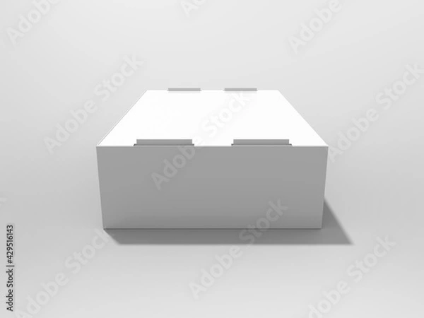 Obraz 3D Rendering Product Packaging Template