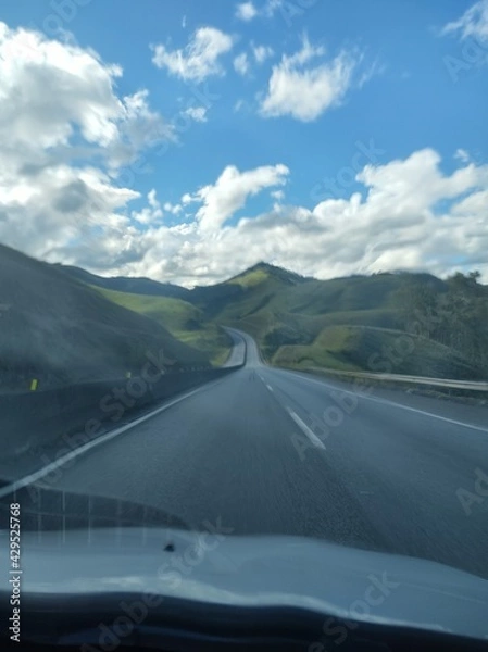 Obraz highway in the mountains