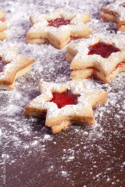 Obraz Spitzbuben Marmeladenplätzchen