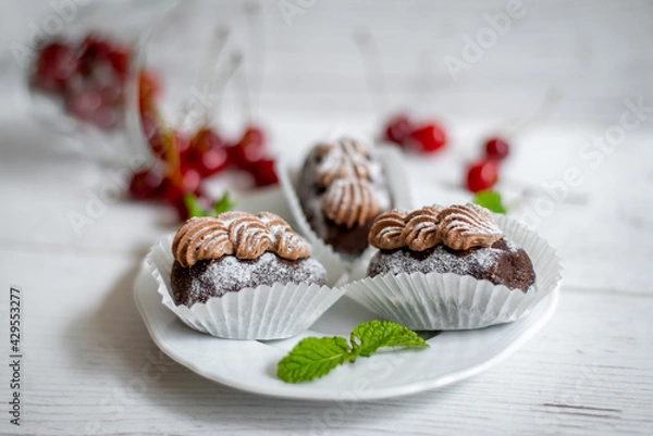 Obraz Delicious chocolate cake