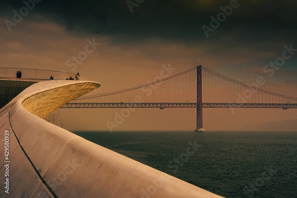 Obraz bridge over the river