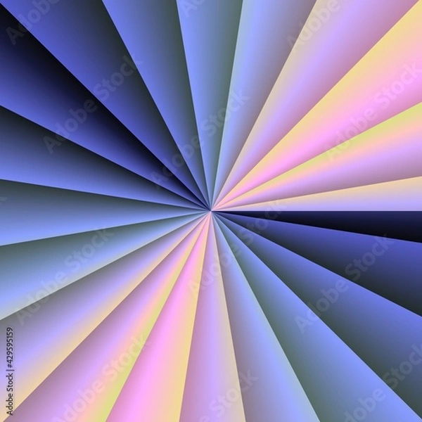 Fototapeta Abstract op art pattern. Graphic ornament