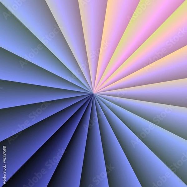 Fototapeta Abstract op art pattern. Graphic ornament