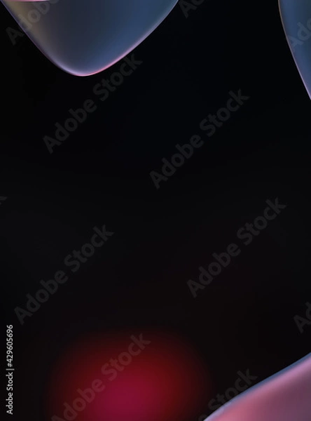 Fototapeta Abstract background. Fluid color gradient waves, with dynamic motion. Neon colorful abstract design of light waves. Illustration For Wallpaper, Banner, Background, Card, Book Illustration, website.