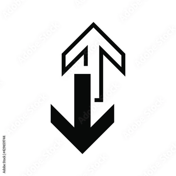 Obraz arrow icon. directions and for the web