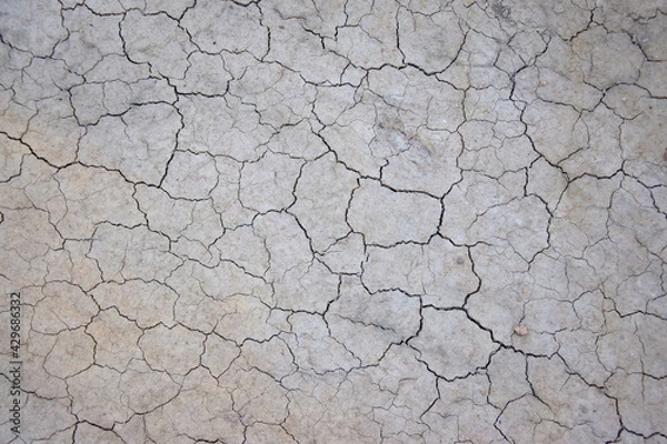 Obraz cracked earth texture