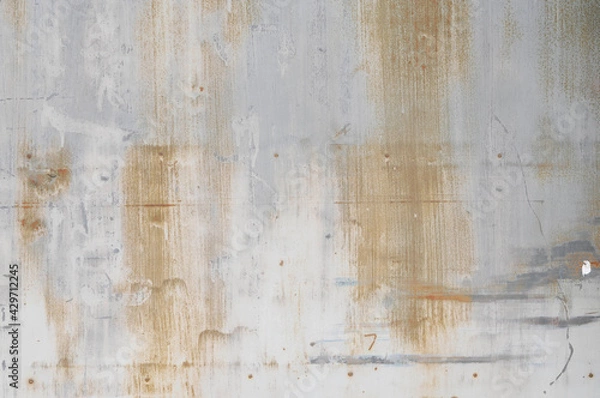 Fototapeta 古いブリキ壁